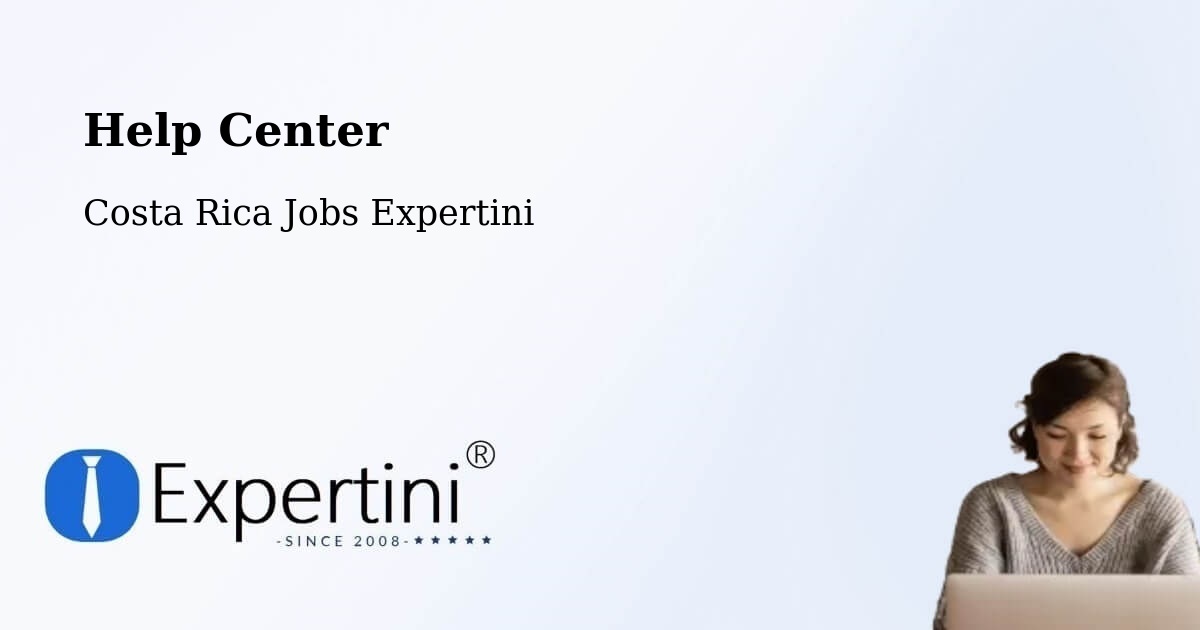 Help Center – San Antonio - Costa Rica Jobs Expertini